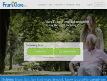 Tablet Screenshot of frumcare.com